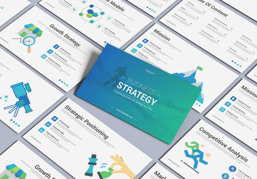 Business Strategy Presentation Layout