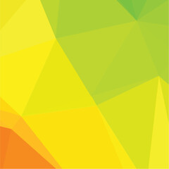 Gradient multicolor polygon pattern. Low poly design. Vector illustration
