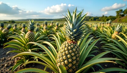 pineapple plantation 