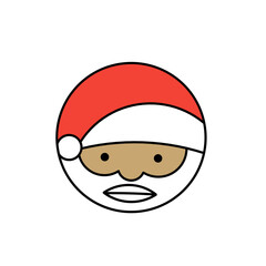 emoticon set of santa claus