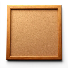 Fototapeta premium Modern bulletin board with a clean design. isolated on transparent background