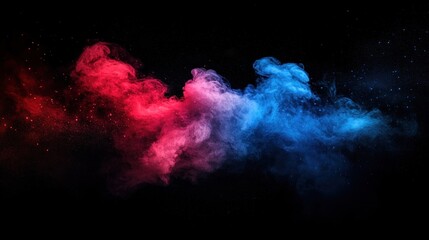 Abstract Smoke Clouds