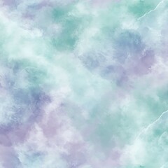 A close-up of soft watercolor textures blending in pastel shades of green, blue, and lavender, creating a calming, organic feel suitable for website backgrounds.