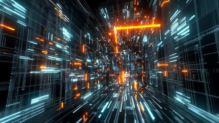 Deep learning models processing data for advanced AI applications in various industries - Powered by Adobe