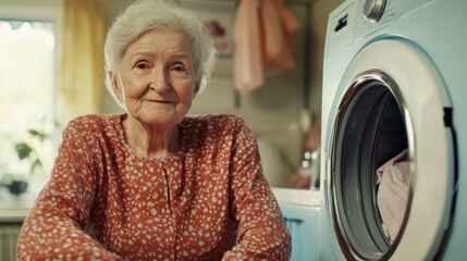 Senior-friendly laundry subscription in Sweden, convenient and reliable service for elderly clients.