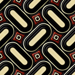 Abstract Seamless pattern. 3D Embossed background. 8K high resolution.