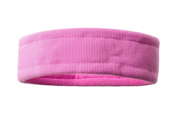 A vibrant pink headband perfect for sports and casual outfits for an active lifestyle.