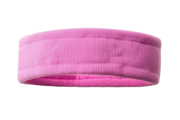 A vibrant pink headband perfect for sports and casual outfits for an active lifestyle.
