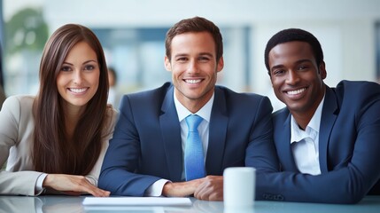 sales recruitment team in North America focusing on talent acquisition, friendly setup with digital resources.