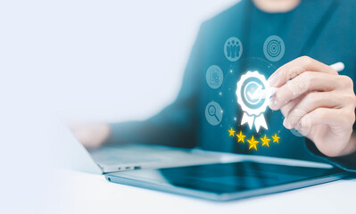satisfaction with customers, and the service system business certificate standard is digital...