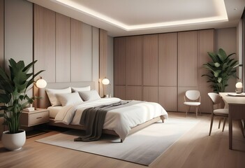 interior of a bedroom
