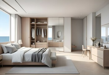 interior of a bedroom