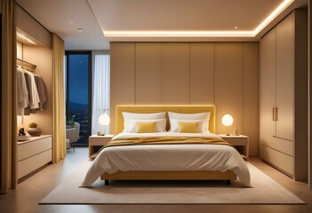 interior of a bedroom