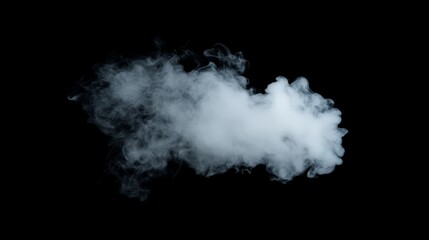 white smoke black backround