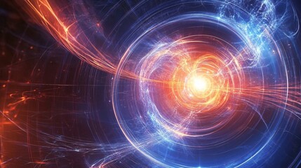 energy that exists even in a vacuum, energy background, illustration of energy