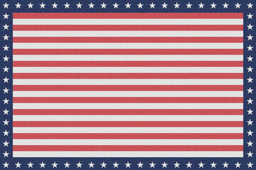 abstract illustration background, american flag themed