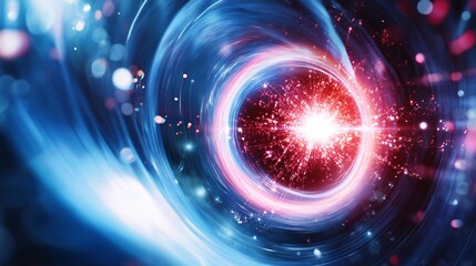 Obraz premium energy that exists even in a vacuum, energy background, illustration of energy