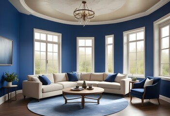 Fototapeta premium living room interior 