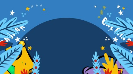 Animation of the 3 wise men to baby Jesus