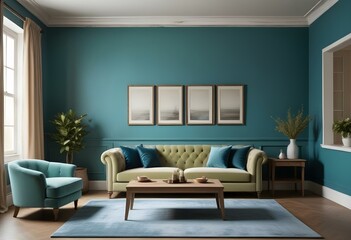 Fototapeta premium living room interior 