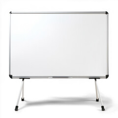 Fototapeta premium Whiteboard-style presentation board. isolated on transparent background