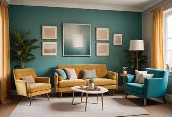 Fototapeta premium living room interior 