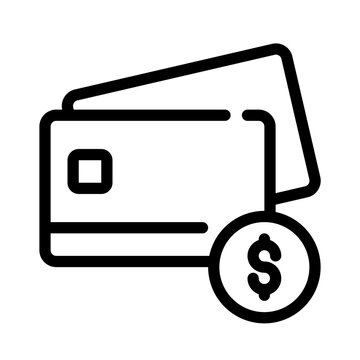 black credit cards with dollar sign clip art preview