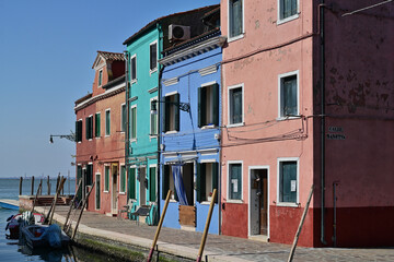 Typische Häuser in Burano | Venedig