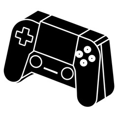  game controller isolated on white