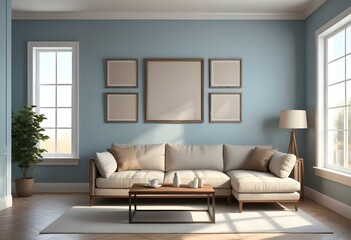 Fototapeta premium living room interior 