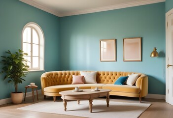 Fototapeta premium living room interior 