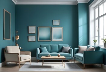 Fototapeta premium living room interior 