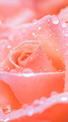Rose bud beautiful glossy petals with dewdrop dreamy fashion pink red blue white green purple colorful romantic background. floral bloom blossom flora wild plants fresh cosmetic spa salon wallpaper