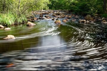 Danska Fallet Wasserfall in Schweden