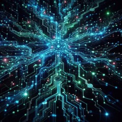 Fototapeta premium energy of realms abstract background