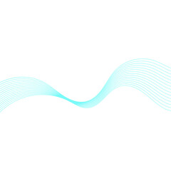 Abstract Blend Wave Line