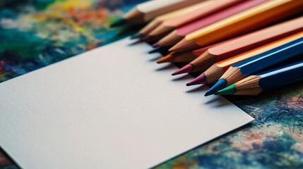 Obraz premium Blank Canvas, Ready for Creativity