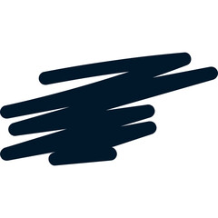 Abstract Line Scribble