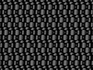 Black metal 3d texture steel background. Interesting sheet metal.