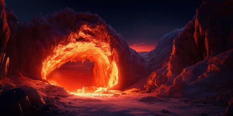 Exploring a breathtaking canyon complex biome featuring stunning caves and unique geological formations.