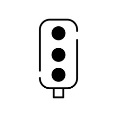 transportation glyph icon