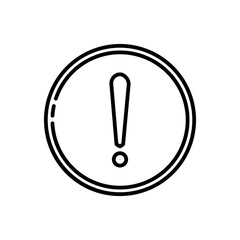 alert line icon