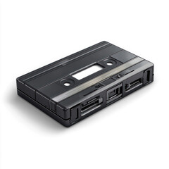 Obraz premium Tape drive with a sleek, functional design. isolated on transparent background