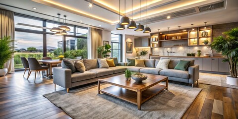 Transform your open concept living room with modern furniture ideas, combining stylish decor and comfort to craft inviting spaces perfect for contemporary living.