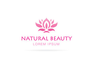 shape of flower vector illustration