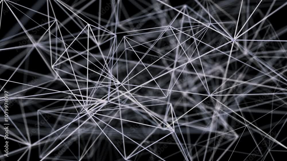 Poster 3d render wireframe element. computer generated