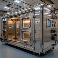 Nuclear containment chamber engineering for biosafety in energy facilities industrial environment technical viewpoint safety concept