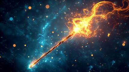 Magic element, colorful, Glowing Lights