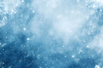 Obraz premium Abstract Background Winter Snowflakes Blue Festive Holiday