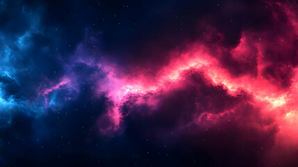 Fototapeta premium Cosmic Abstract Background - Nebula, Stars, Galaxy